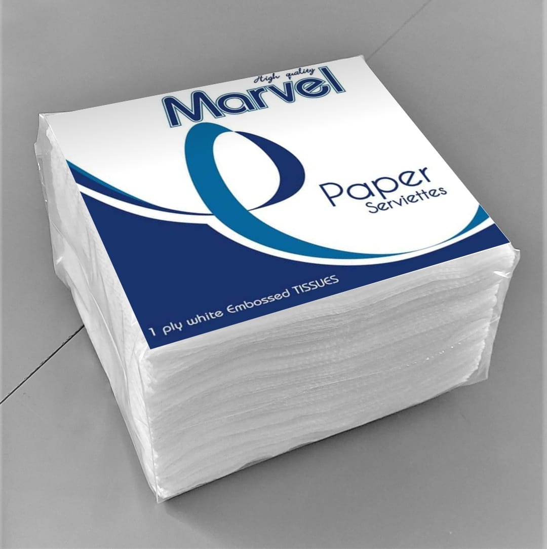 Marvels Premium Paper Serviettes - Pack of 90